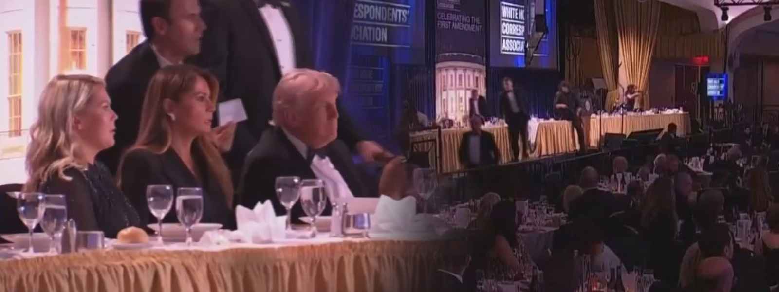 ට්‍රම්ප් සිටි උත්සවයක වෙඩි තැබීමක්...